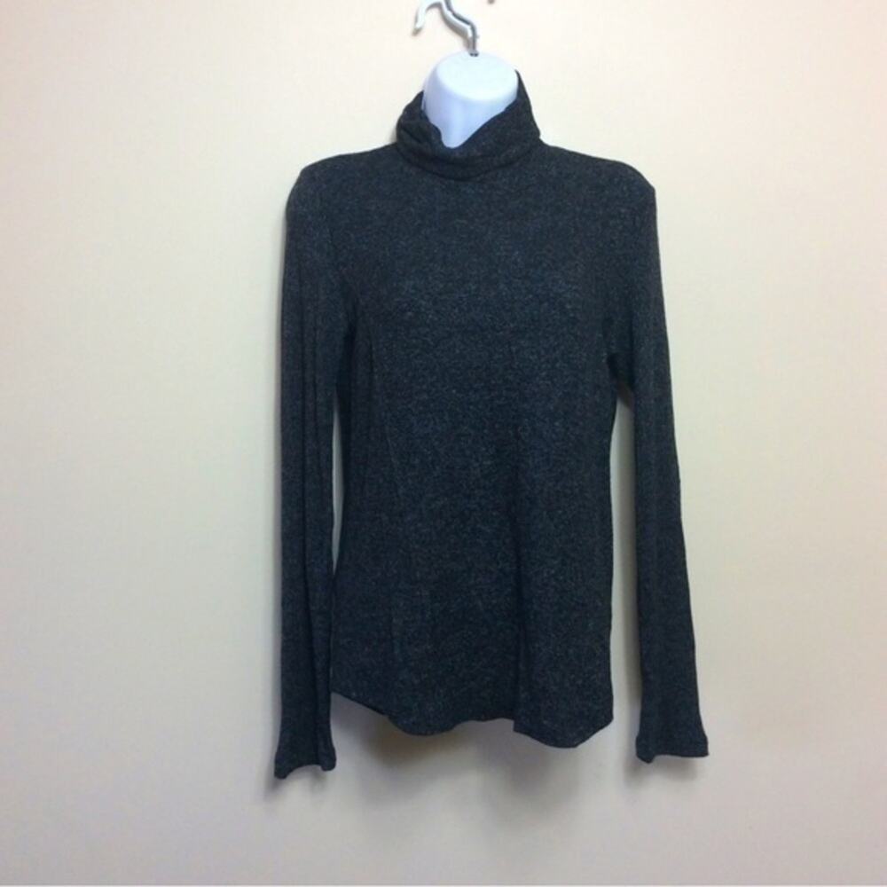 NWT Anthropologie Saturday Sunday gray turtleneck Small  Stretch